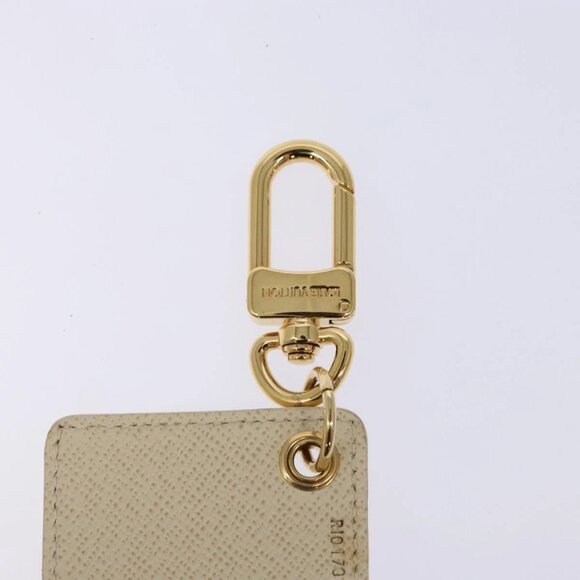 LOUIS VUITTON Damier Azur Porte Cles Afish Key Ring M66178 LV Auth 141200 - Picture 6 of 9